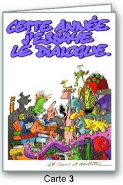 carte voeux 2025 Gerard Mathieu